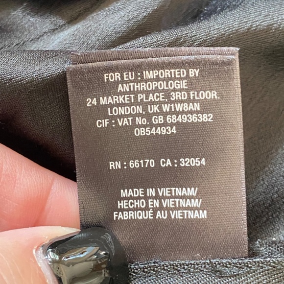 HD in Paris x Anthropologie Black Floral Embroidered Tal Jumpsuit 33927 - Picture 14 of 16